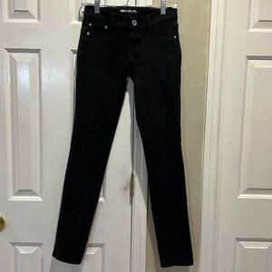 2/$10 Black Skinny Jeans by Vanilla Star. Size M/7 possibly juniors.